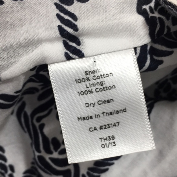 Talbots Gray White Stripe Blazer Jacket Womens 6 Three‎ Button Front Seersucker - Picture 6 of 10